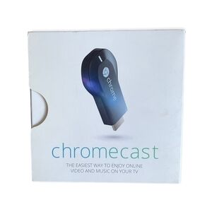 NIB Google Chromecast 1st Generation Media Streamer, Black
